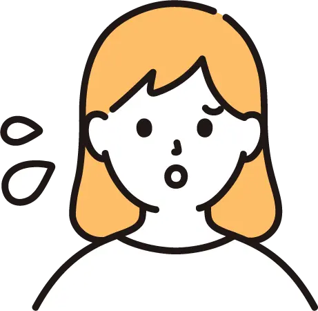 困っている女性